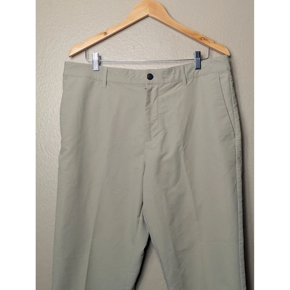 Banana Republic Chino Pants Mens 36x32 Khaki Trousers Straight Fit Casual Work